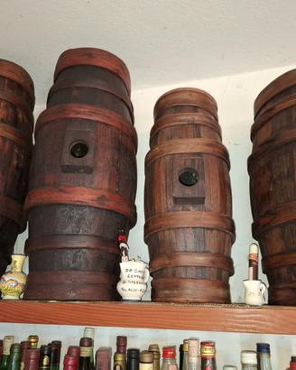 caratelli in legno