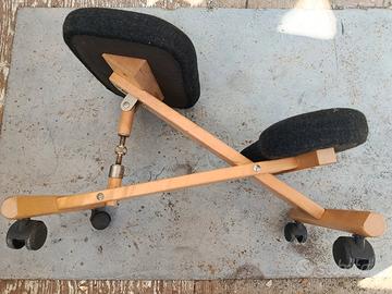 sedia ergonomica inginocchiata