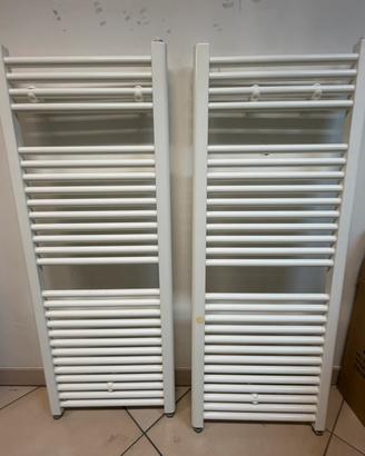 Coppia di termoarredi bianchi 120x45 come nuovi