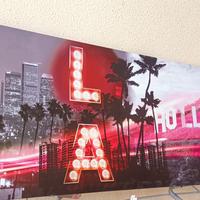 QUADRO HOLLYWOOD IN TELA 