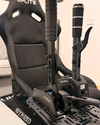 Sequenziale e freno a mano moza racing