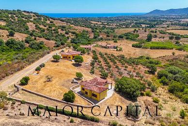 Siniscola | Capo Comino | Due ville in posizione p