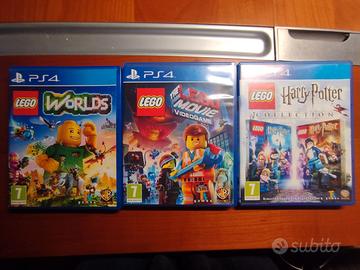 Pacchetto di 3 giochi LEGO per ps4
