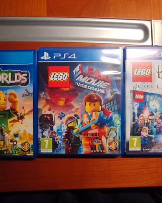 Pacchetto di 3 giochi LEGO per ps4