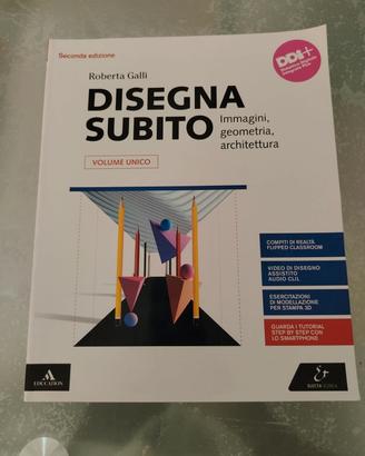 libro scolastico DISEGNA SUBITO 