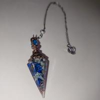 Pendolo Divinatorio Orgonite Lapislazzuli 