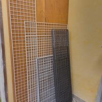 griglie negozio espositive assortite