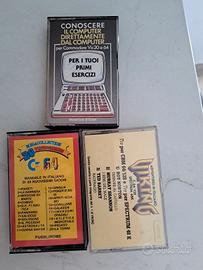 3 cassette x Commodore 