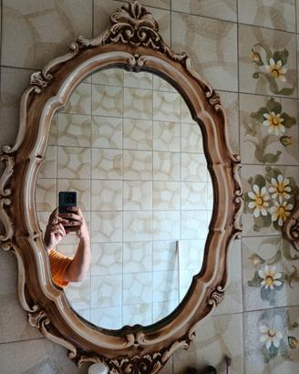 specchio più accessori bagno 
