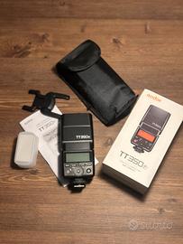 Flash Godox TT350F 2,4 G HSS 1/8000s per Fujifilm