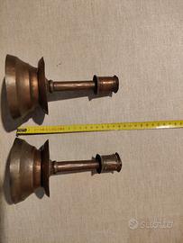 candelabri in rame 