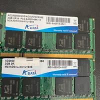 Ram Notebook 2x2gb