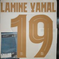 lamine  yamal 19, 27, 10 decalcomanie barcelona