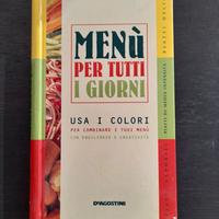 Libro cucina "Menù di tutti i giorni" Gioco menù