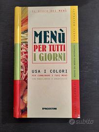 Libro cucina "Menù di tutti i giorni" Gioco menù