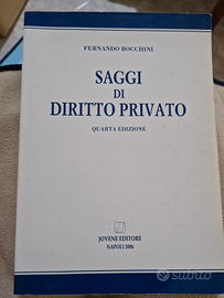 Saggi di diritto privato