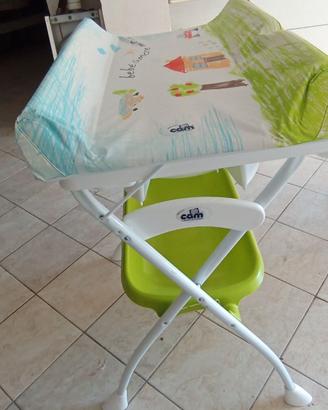 Fasciatoio con vaschetta bagnetto CAM