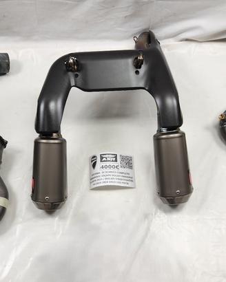 SISTEMA DI SCARICO RACING AKRAPOVIC PER DUCATI PAN