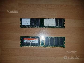 2 x RAM DDR 400 1.5GB (1GB + 512MB)
