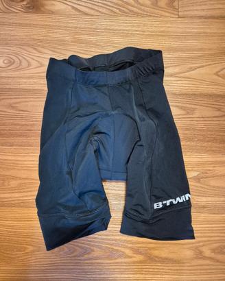 Pantoloni corti da bici/mtb b'twin taglia M