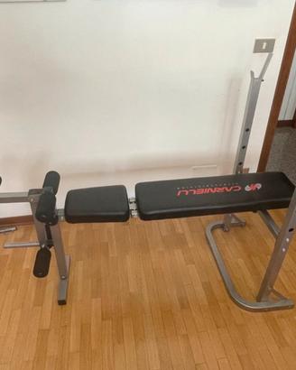 Panca piana reclinabile