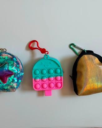 Mini borse portachiavi