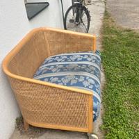 Divanetto vimini