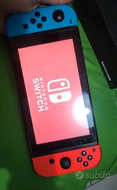 nintendo switch con 2 giochi