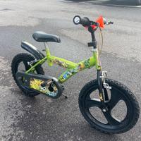 Bici per bambini personaggio Ben 10