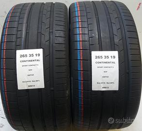 2 GOMME 265 35 19 CONTINENTAL BR812