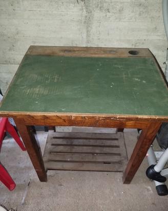 tavolo scuola per bambini vintage 