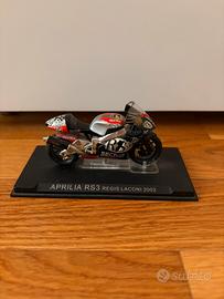 modellino moto da competizione Aprilia RS3