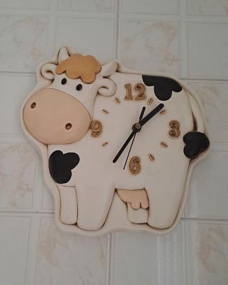 Orologio parete mucca egan
