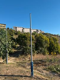 Palo conico zincato 5 m 3mm