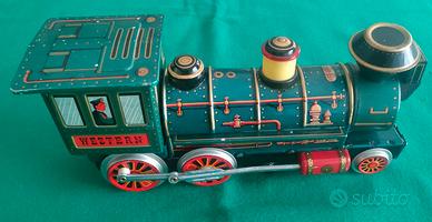 Locomotiva vintage western