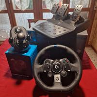Volante Logitech G923 + cambio Driving Force