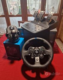 Volante Logitech G923 + cambio Driving Force