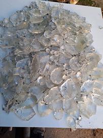 Pendenti in   vetro e cristallo per lampadari