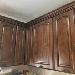 PENSILI DA CUCINA ANGOLARE IN LEGNO