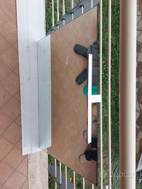 specchio 70x100 reversibile con lampada led 30cm