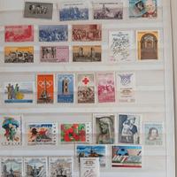 Serie Francobolli ITALIA foglietti pezzi singoli