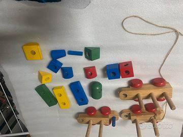 Gioco x bambini in legno fisher price