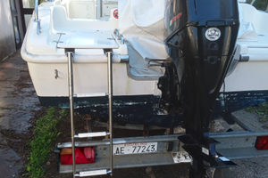 Barca Blu&Blu di 6 metri con motore Mercury