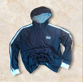 Felpa Everlast Nera con Cappuccio