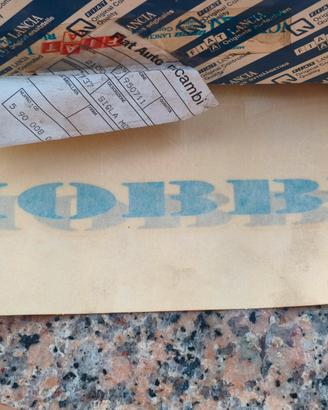 Adesivo Sigla "HOBBY" Originale Fiat Panda