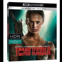 Tomb Raider 4K HDR Blu-Ray Perfetto DVD
