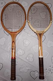 N. 2 racchette legno da tennis Maxima e Slazenger