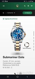 Rolex 126613lb New nuovo mai indossato NOS full 