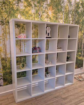Libreria IKEA KALLAX bianca 182x182 cm