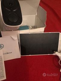 Telecamera wifi con batteria ricaricabile